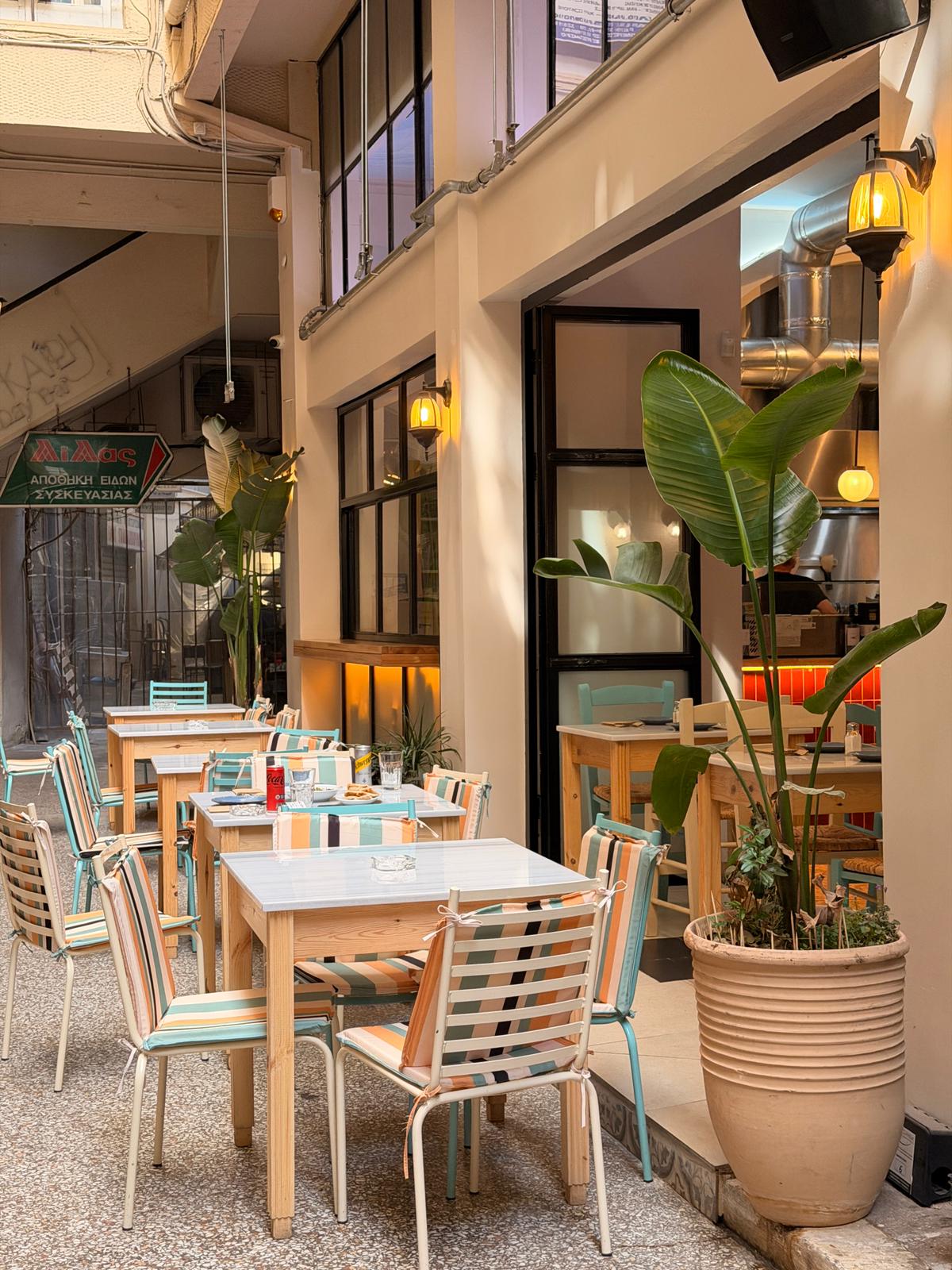 OPA YAVAN — Outdoor Seating